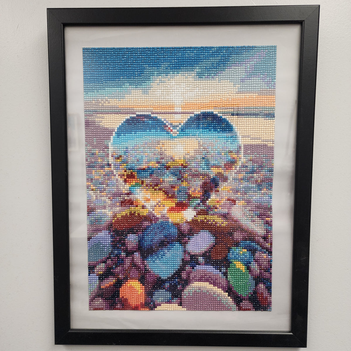 Hearts on the Beach diamond art