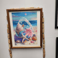 Crystal Drop on the Beach Diamond art